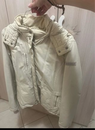 Piumino Woolrich Beige