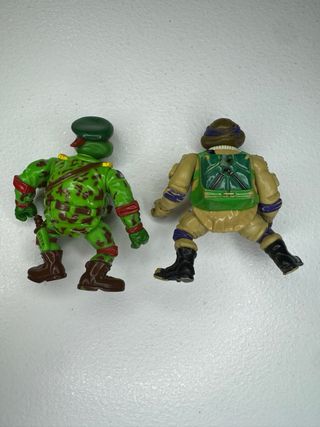 Lotto tartarughe ninja militari vintage tmnt