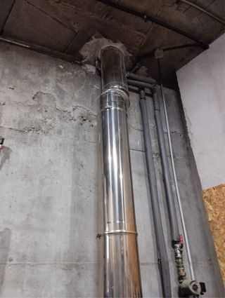 Caldera de leña Ferroli