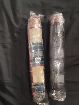 Lote 2 Paraguas Plegables Cuadros Nuevos