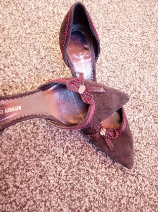 Décolleté Giorgio Armani Pelle Scamosciata 35,5