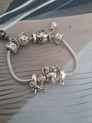 Pulsera Pandora Plata Minnie Mouse
