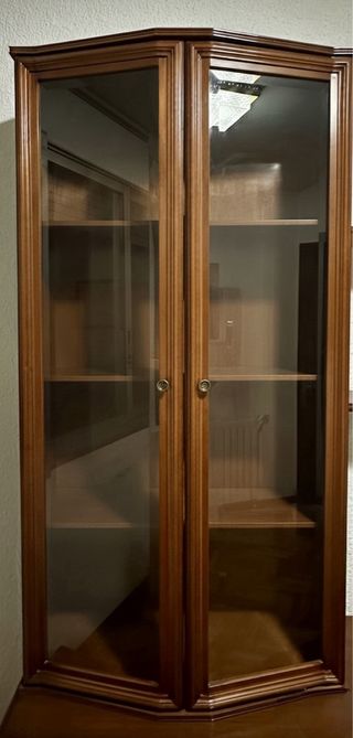 Mueble modular salón madera maciza