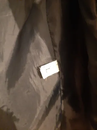 Chaquetón pelo sin mangas verde