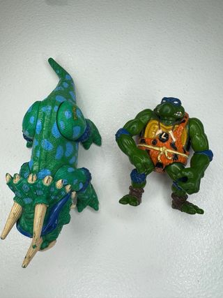 Leonardo Tartarughe Ninja Dino Cave Vintage TMNT