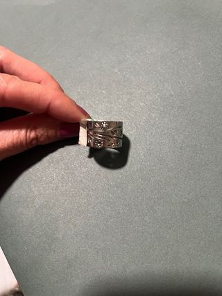 Anillo Swatch acero  Talla 10