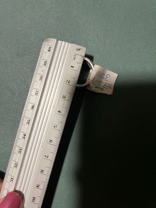 Anillo Swatch acero  Talla 10