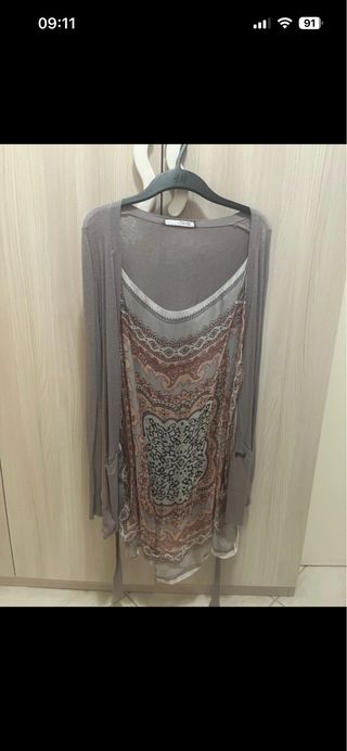 Liu Jo cardigan con foulard