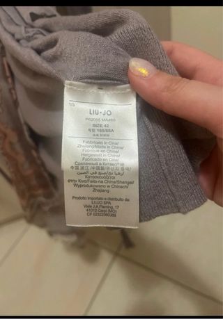 Liu Jo cardigan con foulard