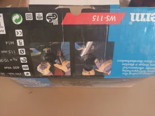 Lijadora WS-115 600W 115mm