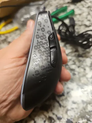 Ratón Gaming Negro con Cable