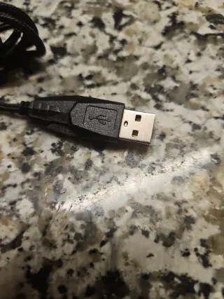 Ratón Gaming Negro con Cable