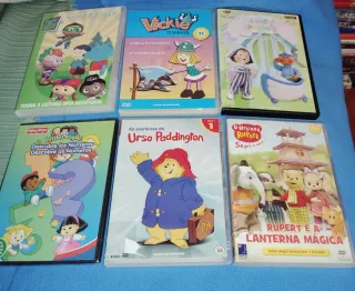 Lotes DVDs Infantis Português Usados e Novos