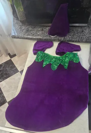 Disfraz Berenjena Talla M Mujer