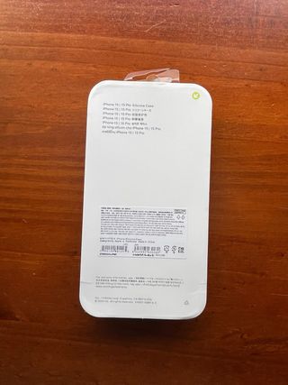 Pack Fundas iPhone 15 Azul y Negra silicona