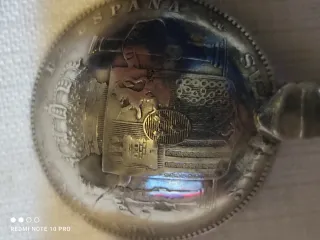 Cuchara Plata Duro 1883