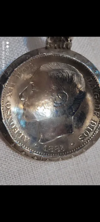 Cuchara Plata Duro 1883