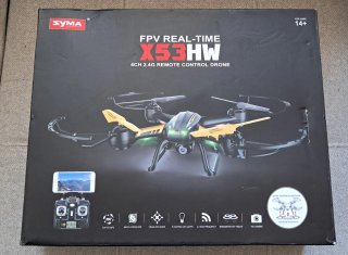 Dron SYMA X53HW FPV Real-Time alto alcance