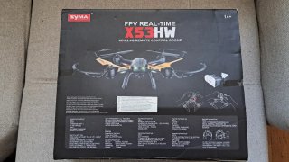 Dron SYMA X53HW FPV Real-Time alto alcance