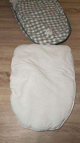 Saco capazo Walking Mum vichy verde