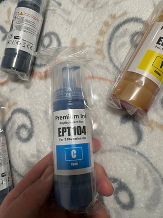 Tinta impresora 70ml E-104BK/C/M/Y