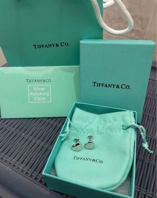 Orecchini Tiffany & Co. Cuore Argento