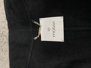 Cappotto donna Motivi nero taglia 44