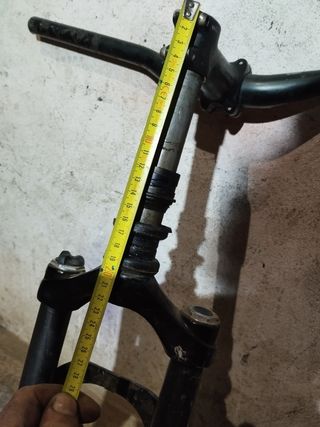 Horquilla y manillar bici 26