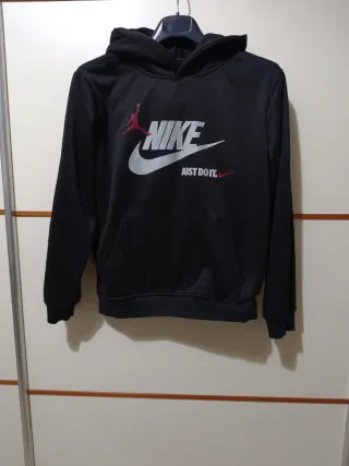 Felpa Nike Jordan Nera Rossa