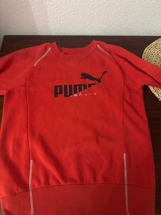 Sudadera Puma Roja Talla S