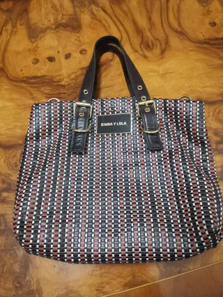 Bolso Bimba y Lola tejido