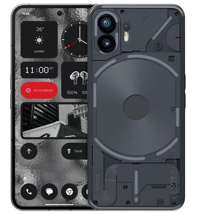 Nothing Phone (2) 256GB Negro/Gris
