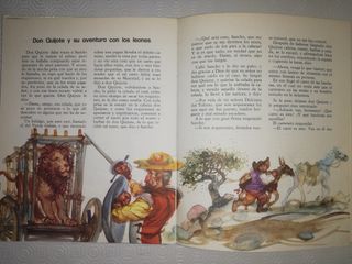 Don Quijote de la Mancha de 1975. Buen estado