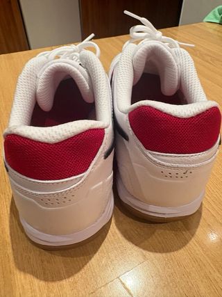 Zapatillas Futsal Nike Blancas y Rojas