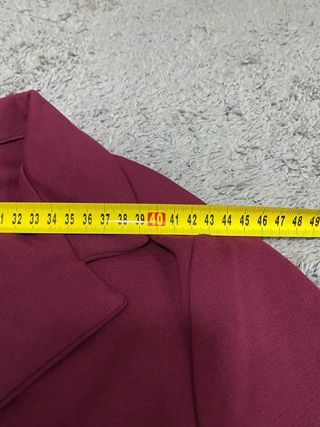 Giacca blazer Lizalù donna tg 48 bordeaux