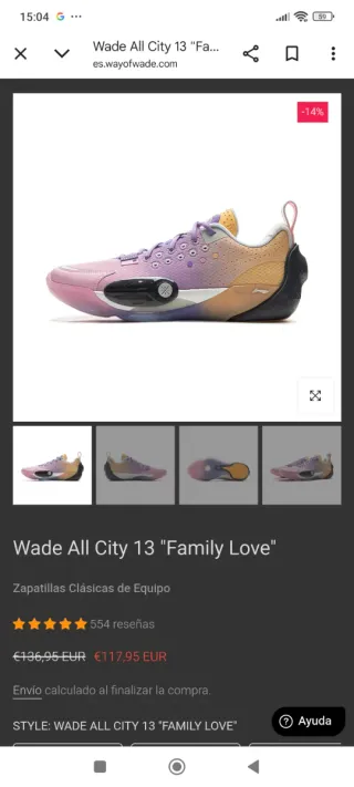 Zapatillas Wade All City 13 Family Love