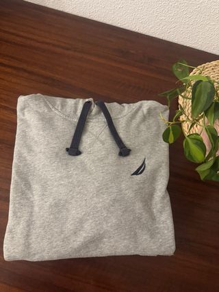 Sudadera Nautica Gris Talla S