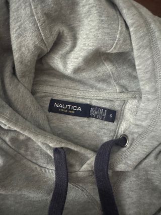 Sudadera Nautica Gris Talla S