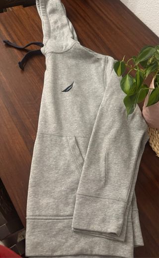 Sudadera Nautica Gris Talla S