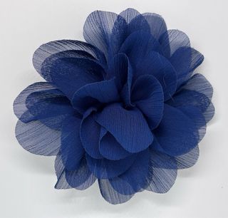 Broches flor azul