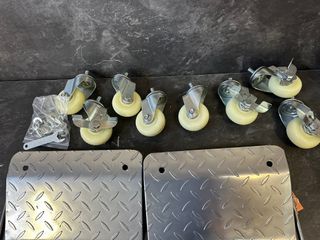 2 Carros Ruedas Neumáticos Coche/Furgoneta