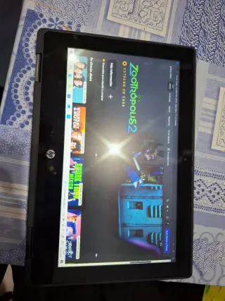 HP ProBook 360 Portátil azul tactil