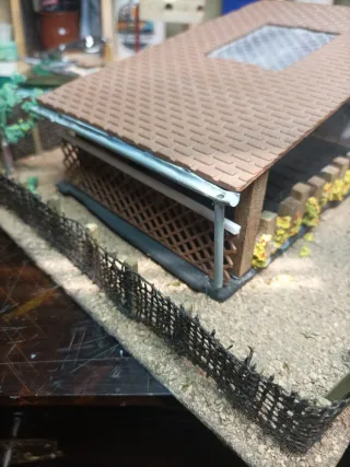 Diorama Scalextric o coches de escala 1/32