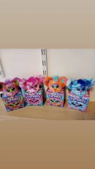 Lote 4 Furby Furblets