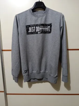 Felpa Nike Just Do It Grigia