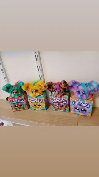 Lote 4 Furby Furblets