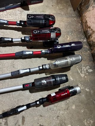 Lote de 9 Aspiradoras Escoba