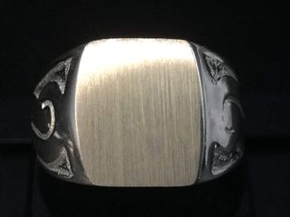 Anillo Sello Plata 925