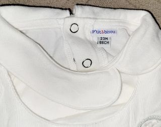 Conjunto Cerimónia P'tit Bisou Creme 23 Meses