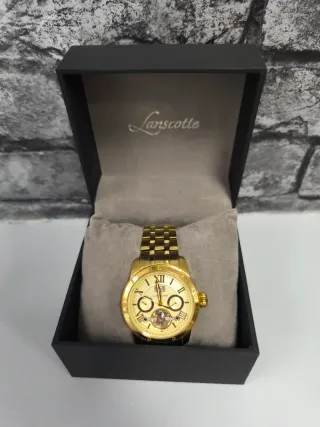 Reloj Lanscotte Excelsior Automático Dorado
